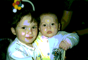 Sister and brother--  